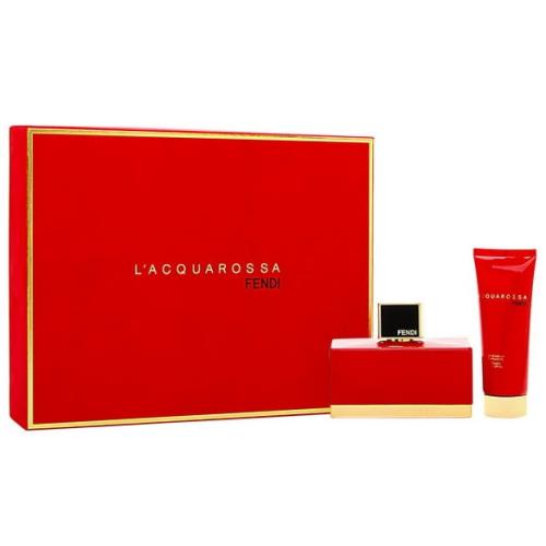 Fendi Acqua Rossa Gift Set For Women - 2.5 Edp + 2.5 Lotion