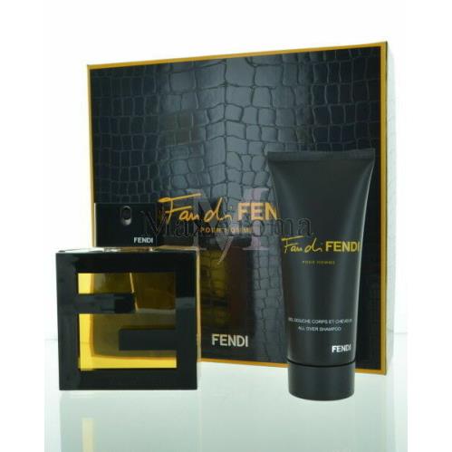 Fan DI Fendi Pour Homme 2 PS Set 3.4/3.3 Edt Sprayby Fendi