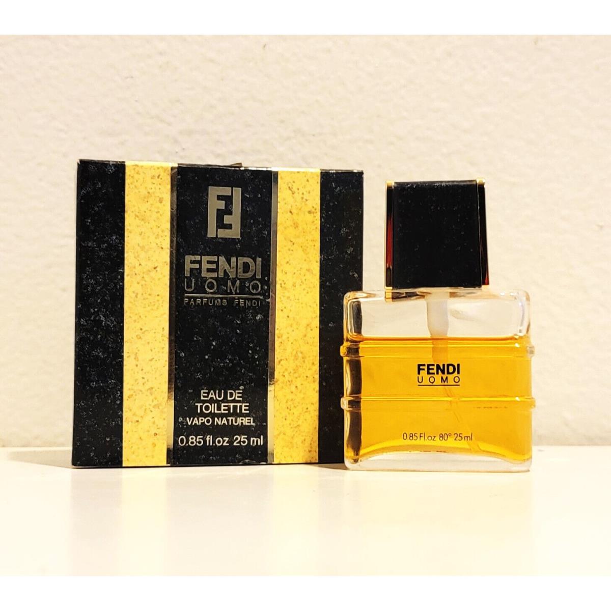 Fendi Uomo by Fendi 0.85 oz / 25 ml Edt Spy Cologne For Men Homme