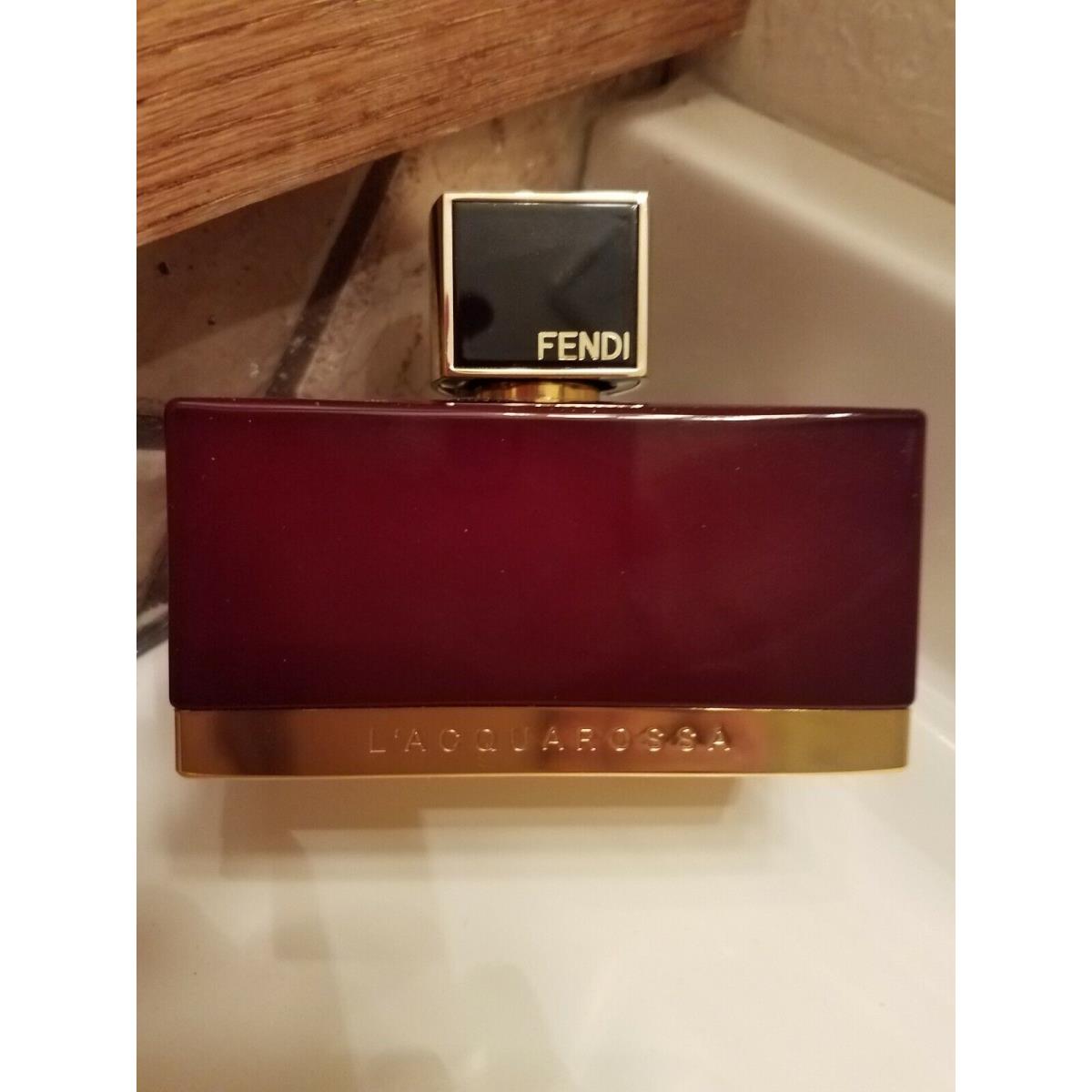 Fendi L`acquarossa Elixir Rare Eau de Parfum Large 2.5 Oz. TR Retired