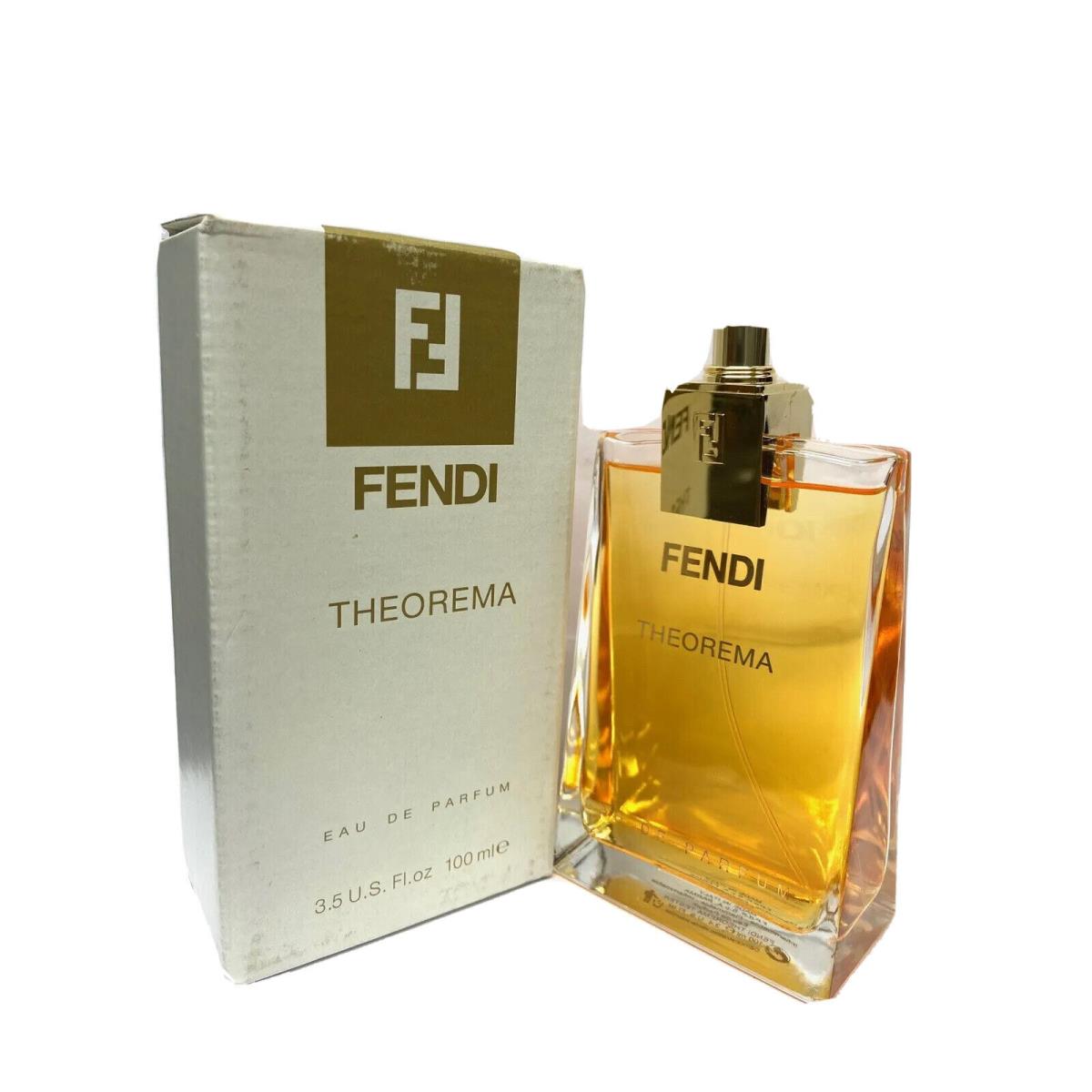 Vintage Fendi Theorema Eau DE Parfum 3.5oz Spray Please Look AT AD Pics