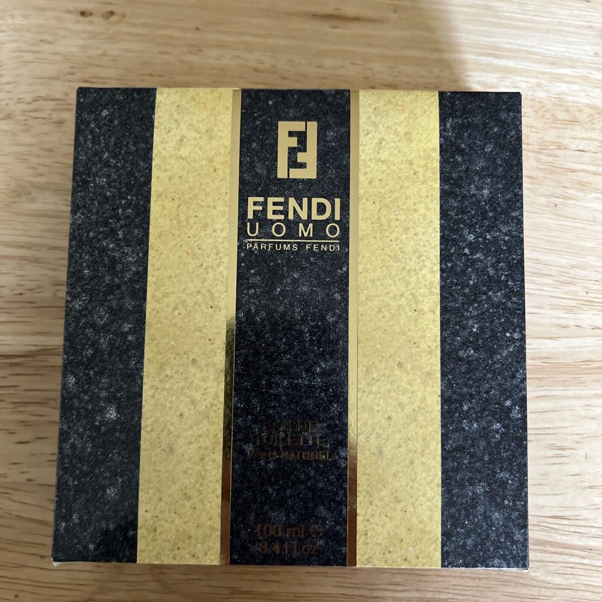 Vintage Fendi Uomo Eau DE Toilette 3.4oz Spray