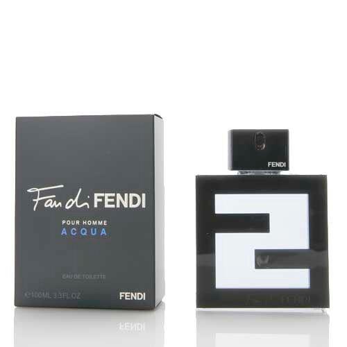 Fan di Fendi Pour Homme Acqua 3.3 / 3.4oz 100ml Spray For Men