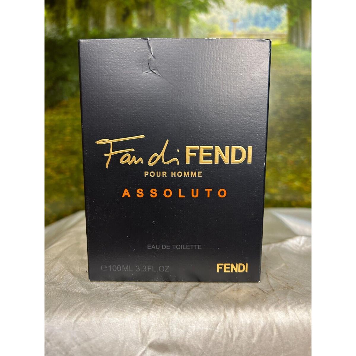 Fan DI Fendi Assoluto Pour Homme 100ML Edt Spray