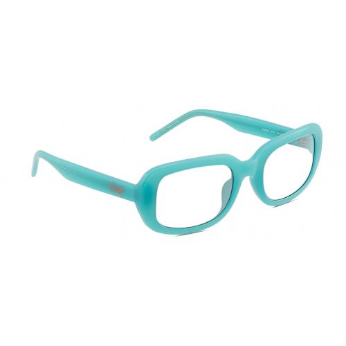 Guess GU8250 Designer Reading Glasses Gloss Turquoise Blue Oval 54mm