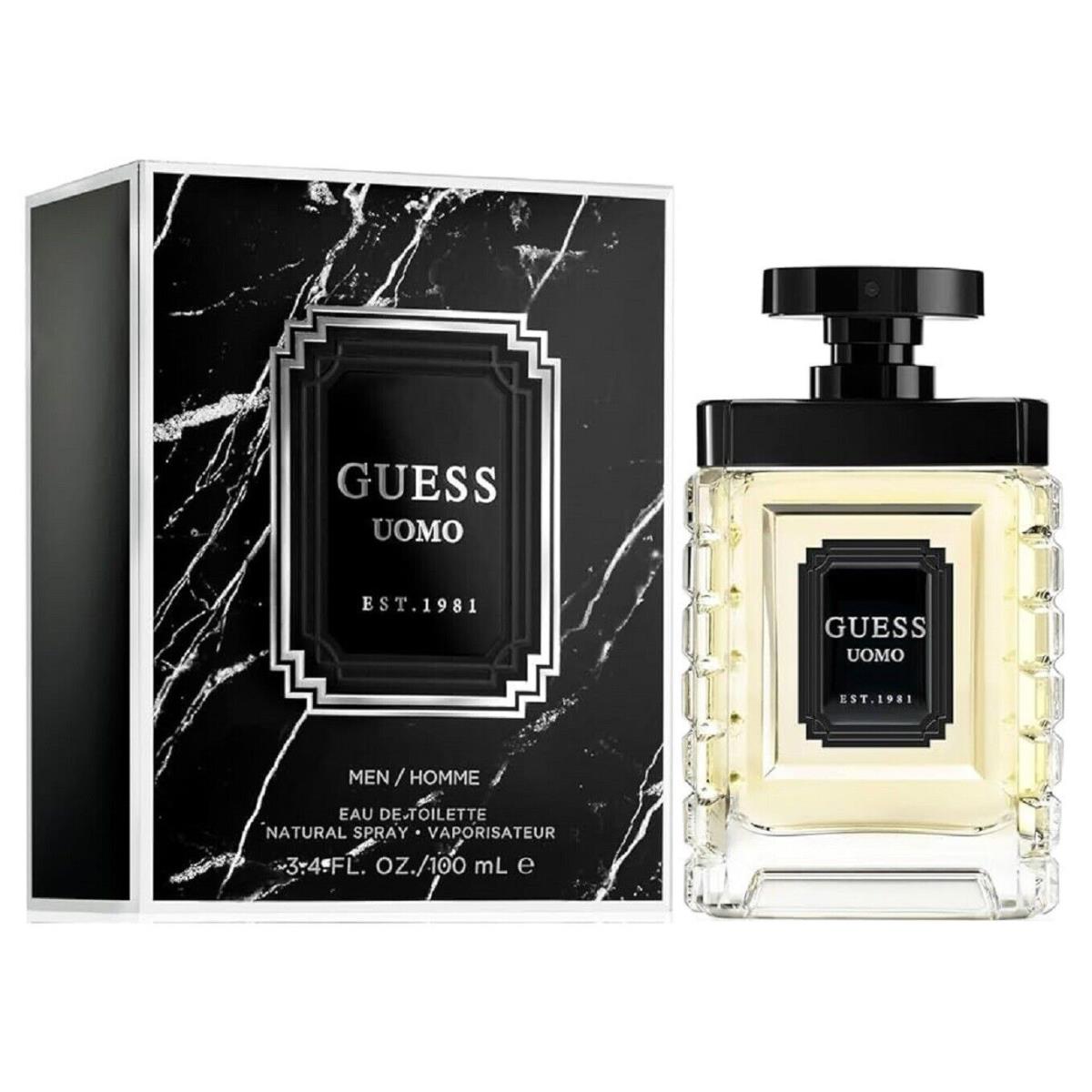 Guess Uomo 3.3 Oz / 100 ml Eau de Toilette Edt Men Cologne Spray