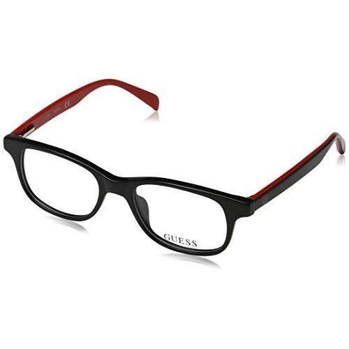 Guess GU9163 Eyeglass Frames - Black Frame 46 mm Lens Diameter GU916346005