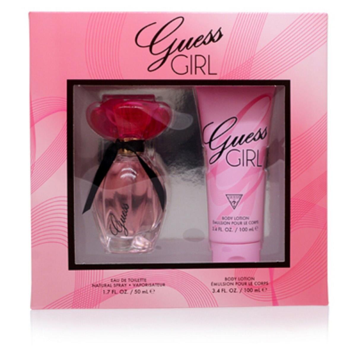 CS Guess Girl/guess Inc. Set W Guess Girl Edt Spray 1.7 OZ Guess Girl Body Lot