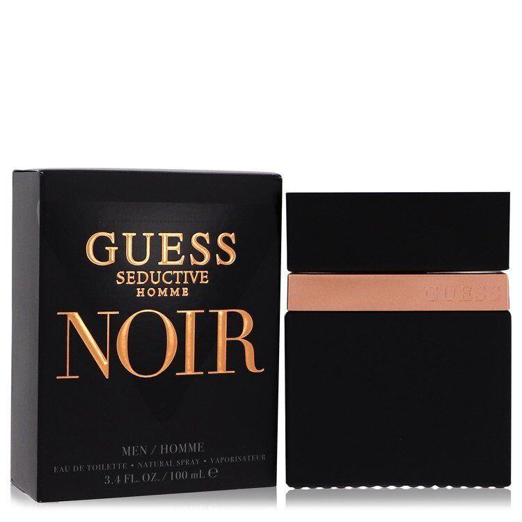 Guess Seductive Homme Noir Eau De Toilette Spray 100ml