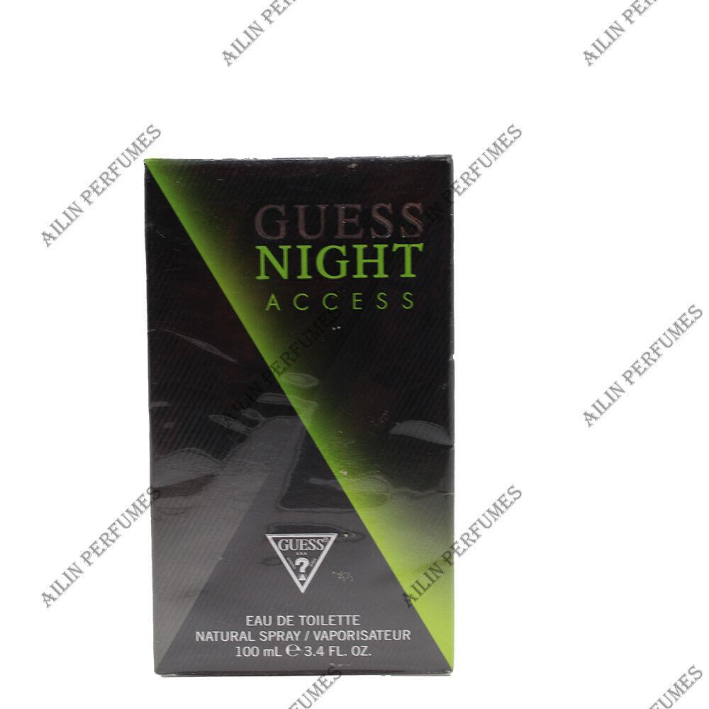 Night Access by Guess 3.4 oz 100 ml Eau de Toilette Spray Men