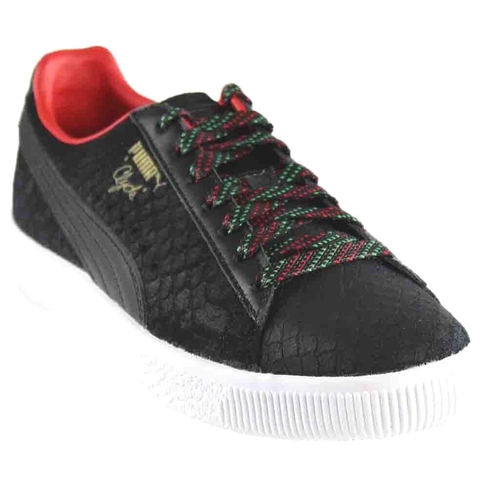 Puma Clyde Gcc Low Lace-up Trainers Sneaker Women Shoes Black Sneak Size 9.5