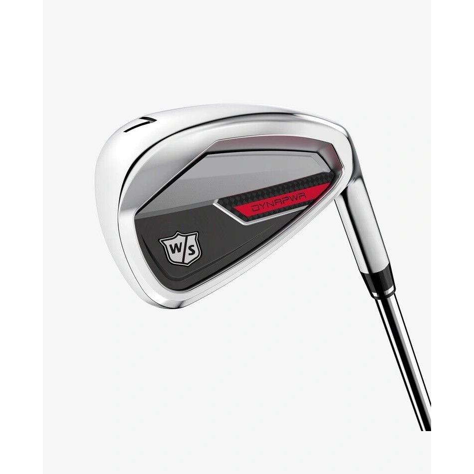 Wilson Golf Dynapower Dynapwr Iron Set 5-GW Steel Kbs Max Ultralite Stiff Flex