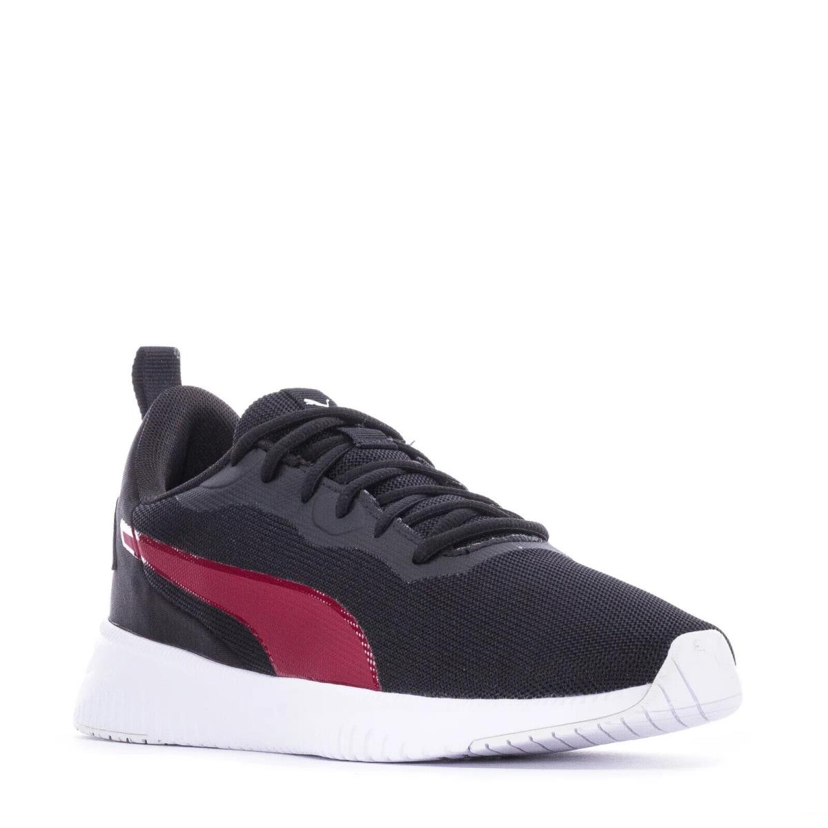 Puma Flyer Flex Low Sneakers Trainers Sports Men Shoes Black/red Size 9.5 - Black/Zinfandel