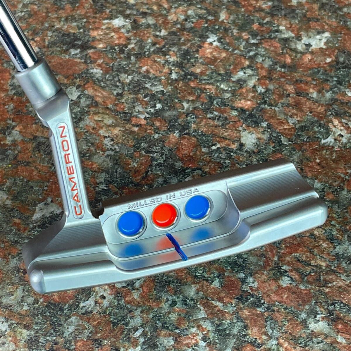 Scotty Cameron Super Select Newport 2 Custom Orange Blue Paint 34 /354g