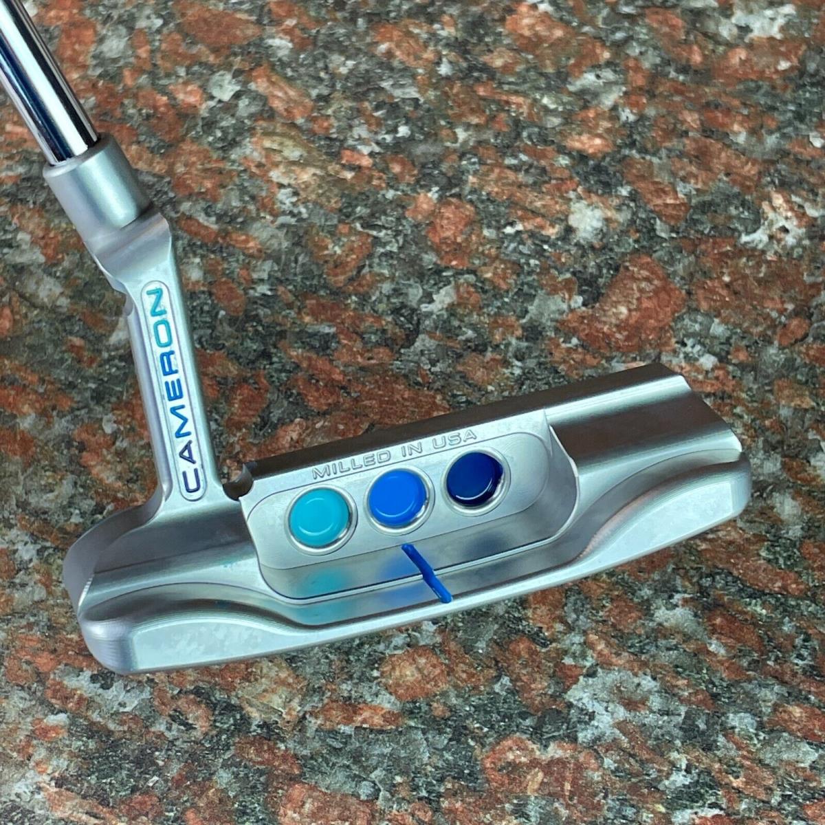 Scotty Cameron Super Select Newport Custom Tiffany Sunset Blue Paint 34 /354g