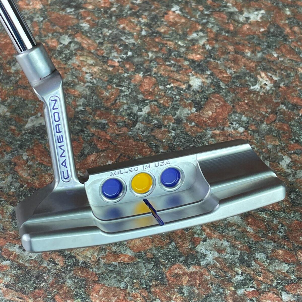 Scotty Cameron Super Select Newport 2 + Custom Purple Yellow Paint 34 /360g