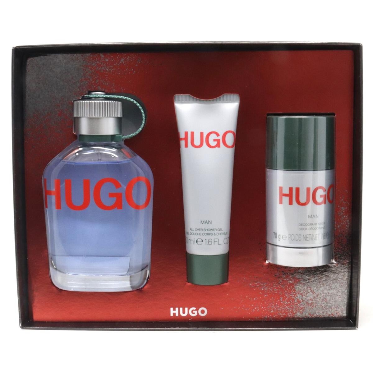 Hugo Boss Hugo Man Eau De Toilette 3 Pcs Set /