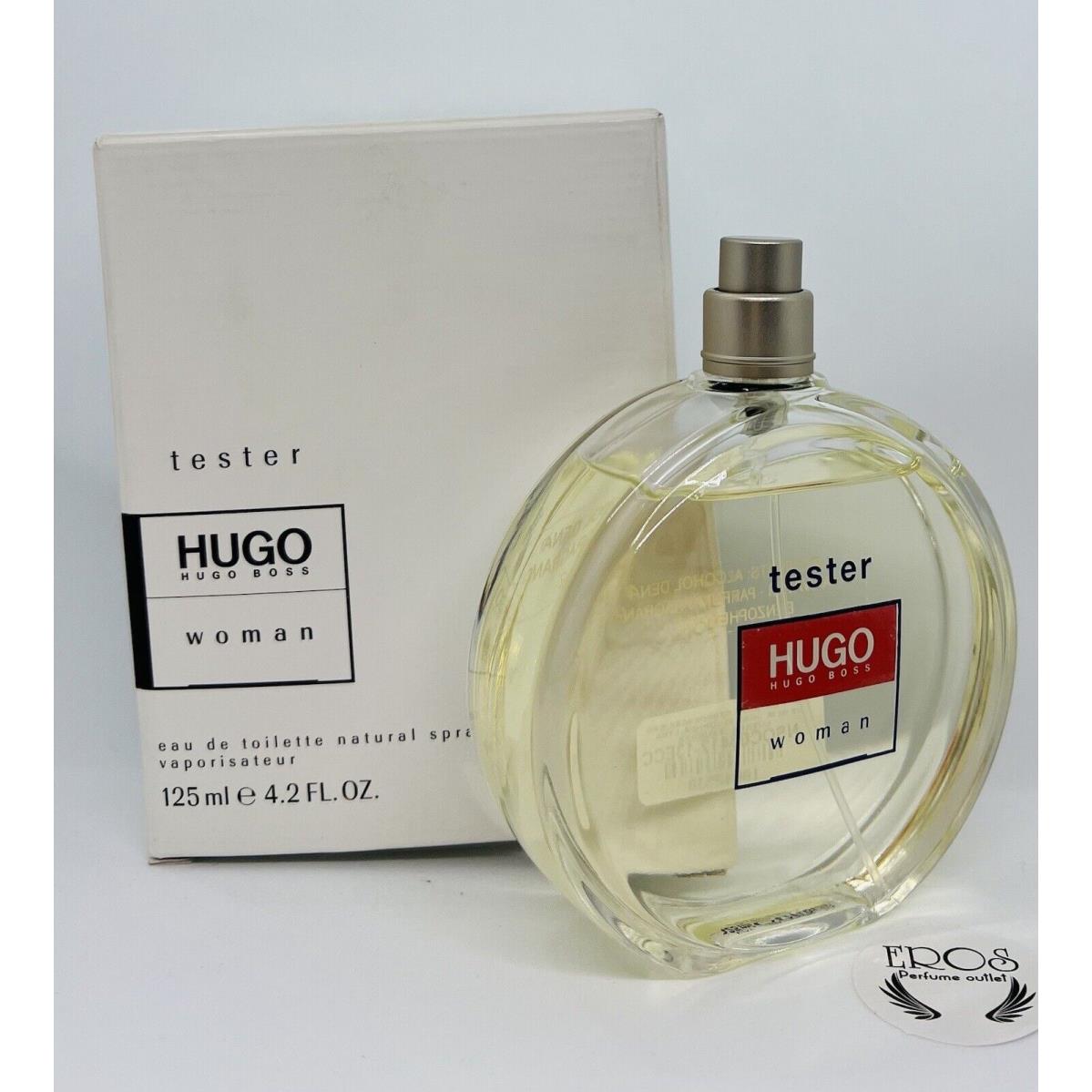 Hugo by Hugo Boss Woman 4.2 oz 125 ml Edt Vintage For Her Tester Box No Cap