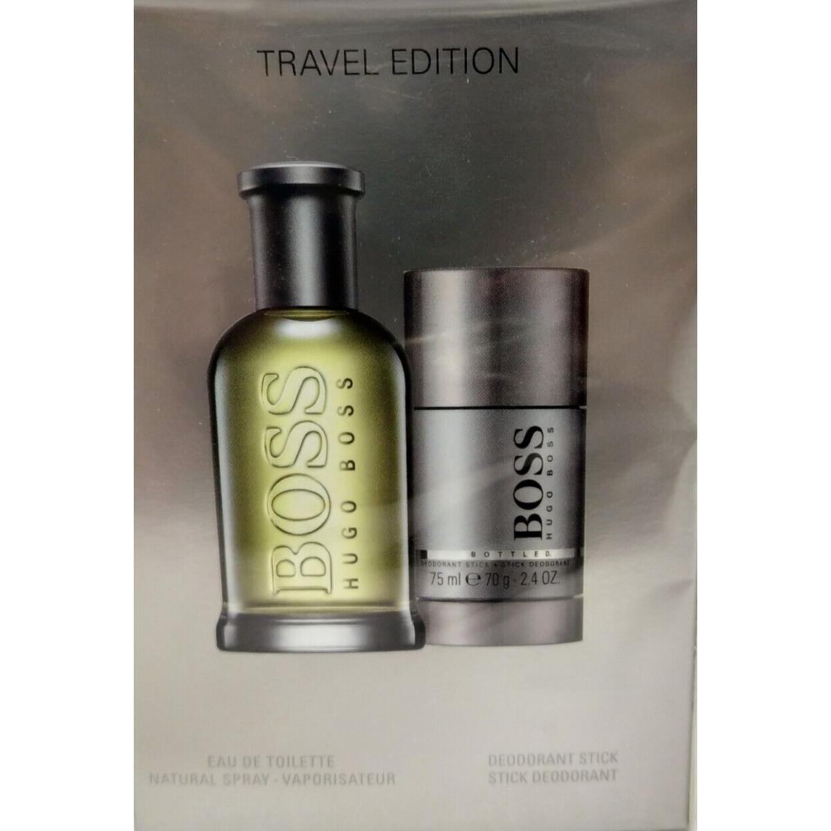 Hugo Boss Bottled 2 Piece Gift Set: Eau de Toilette 100ml - Deodorant Stick 75ml