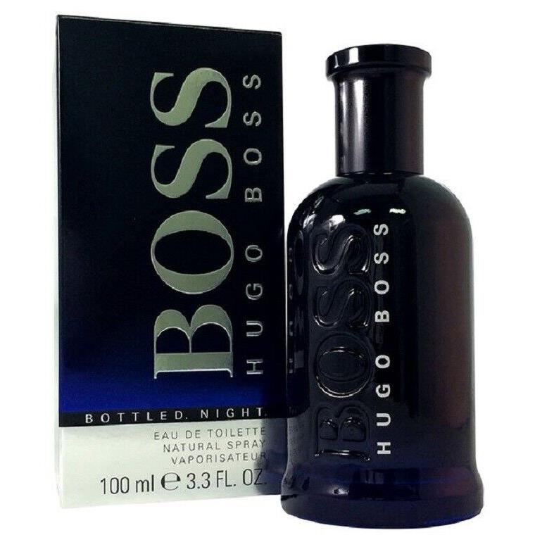 Boss 6 Night Hugo Boss 3.3 oz / 100 ml Eau de Toilette Men Cologne Spray