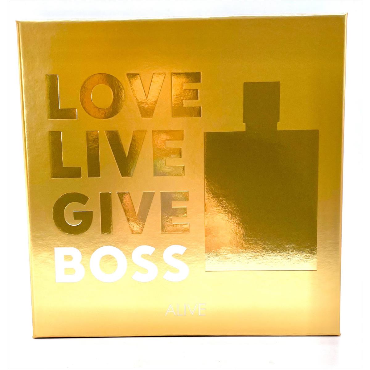 Hugo Boss Alive For Women 2 PC Set: 2.7 + 0.34 oz Edp Spray