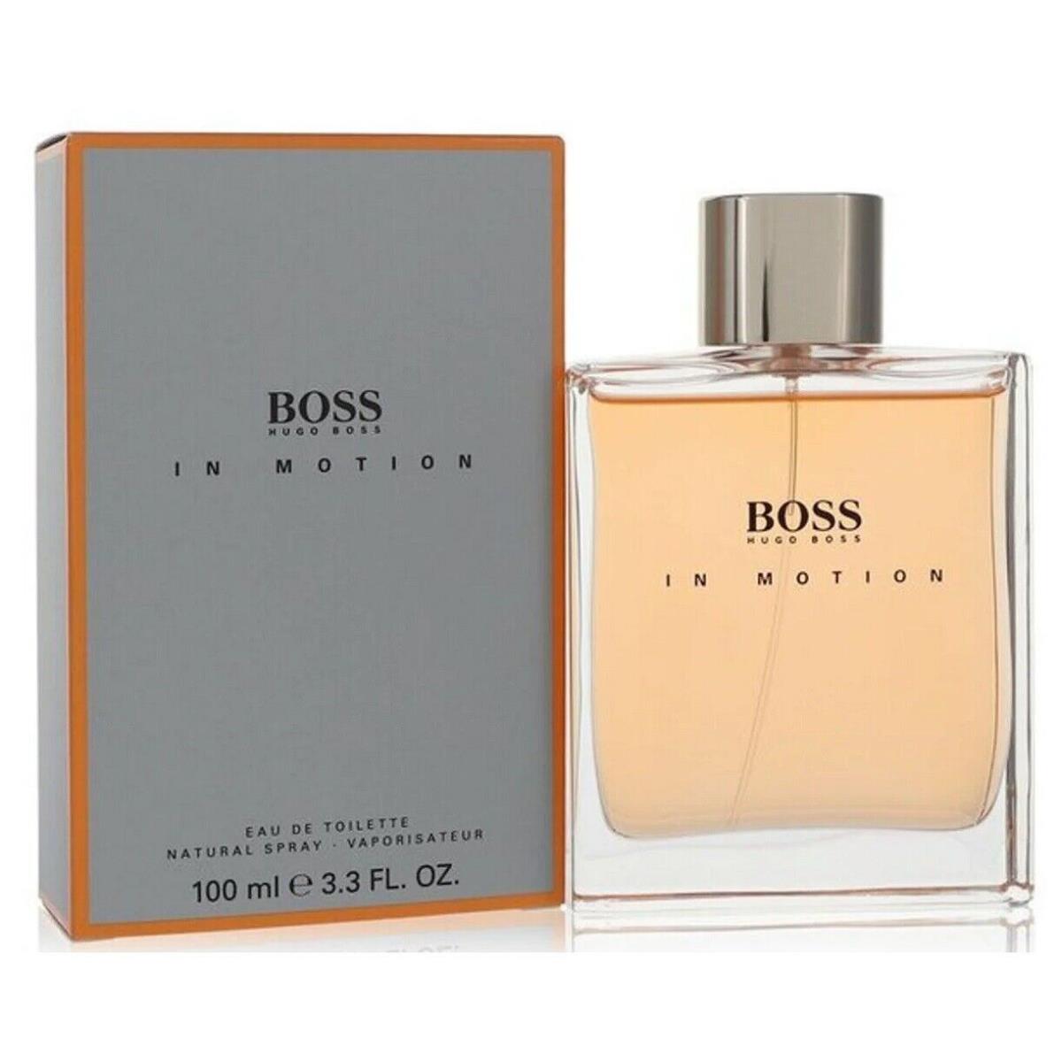 Boss IN Motion Package Hugo Boss 3.3 oz / 100 ml Edt Men Cologne Spray