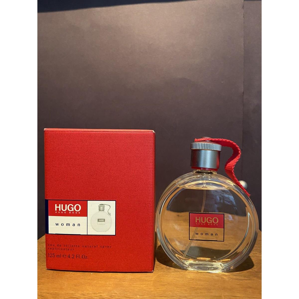 Hugo Woman by Hugo Boss 4.2 oz / 125 ml Eau De Toilette Spray Rare