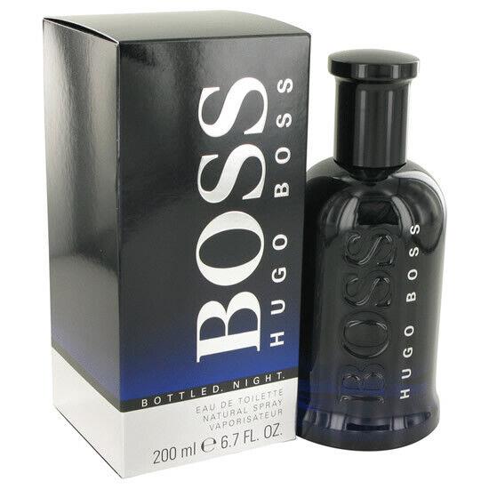 Boss 6 Night Hugo Boss 6.7 oz / 200 ml Eau de Toilette Men Cologne Spray