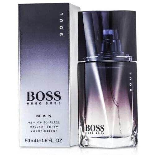 Hugo Boss Soul Eau DE Toilette Spray For Men 1.7 OZ - Box NO Cello