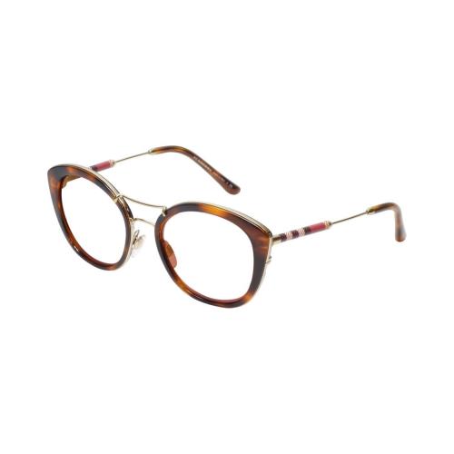 Burberry BE4251Q Designer Reading Glasses Tortoise Havana Brown Gold Cateye 53mm