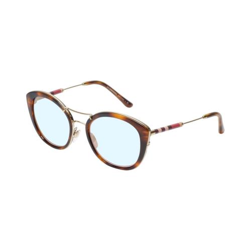 Burberry BE4251Q Ladies Blue Light Block Eyeglasses Cateye Tortoise Brown Gold