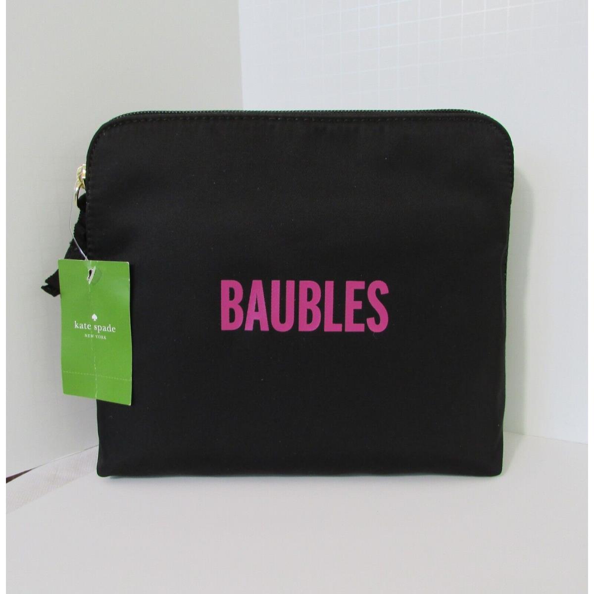 Kate Spade Bon Voyage Jewelry Pouch Baubles Travel Bag