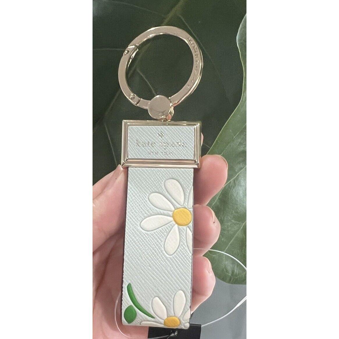 Kate Spade Reegan Day Tripper Daisy Keyfob Keychain Bag Charm