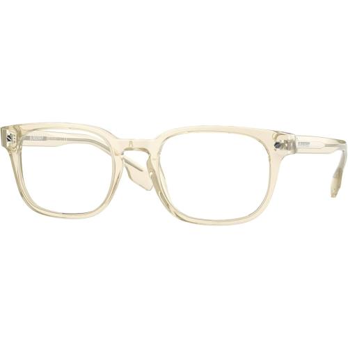 Burberry BE2335 3852 Yellow Transparent 51/21/145mm Men`s Eyeglasses