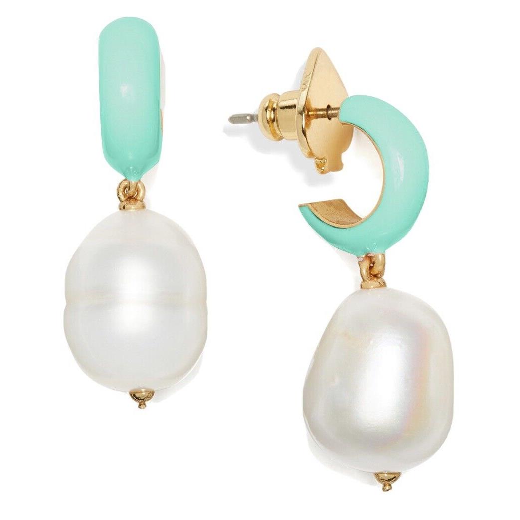 Kate Spade Candy Drop Fresh Water Pearl Drop Earrings Q304