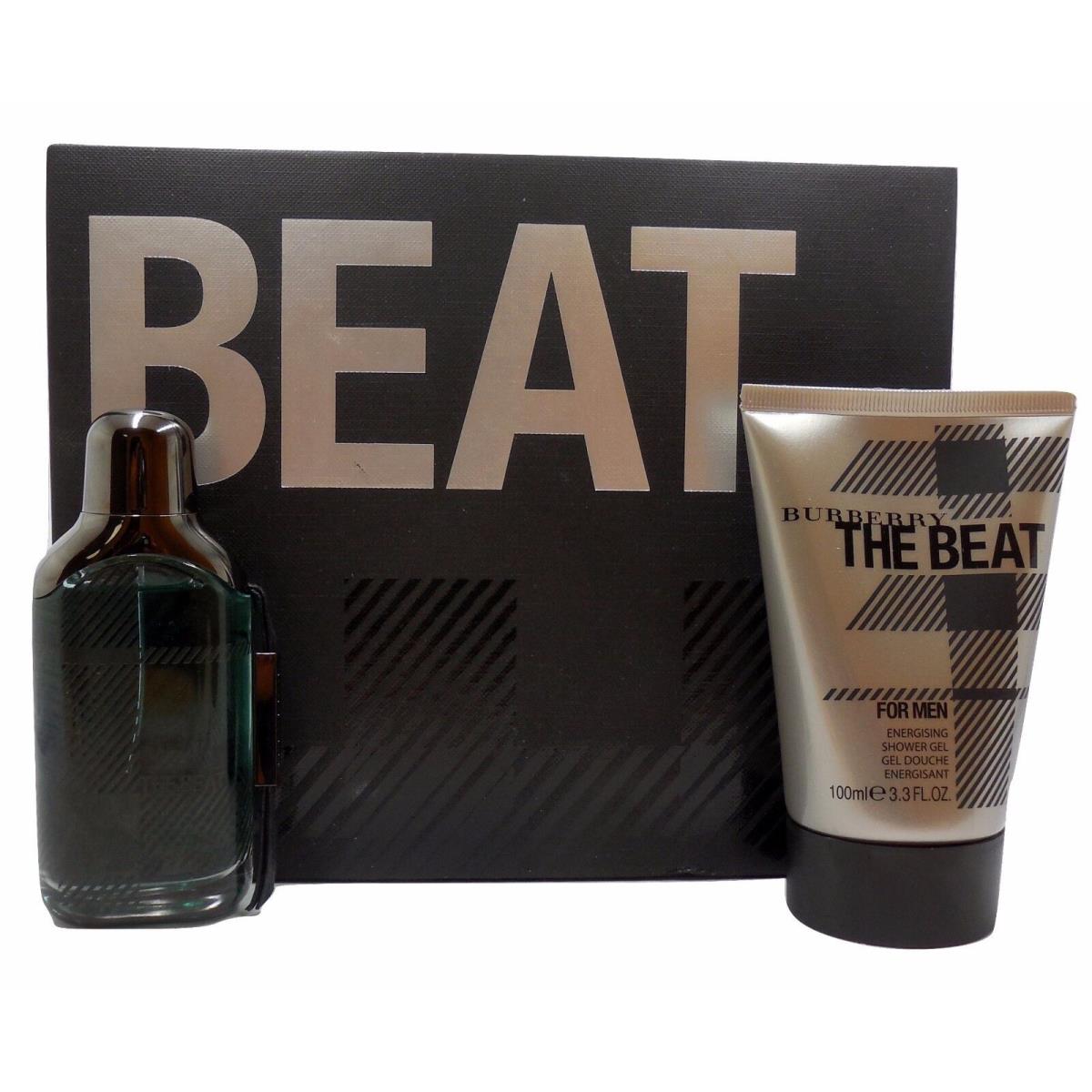 Burberry The Beat For Men Gift Set with Edt Spray 50 Ml+shower Gel 100 ML D