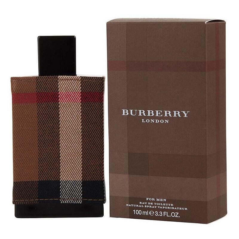 Burberry London Fabric Men 3.3 3.4 oz 100 ml Eau De Toilette Spray