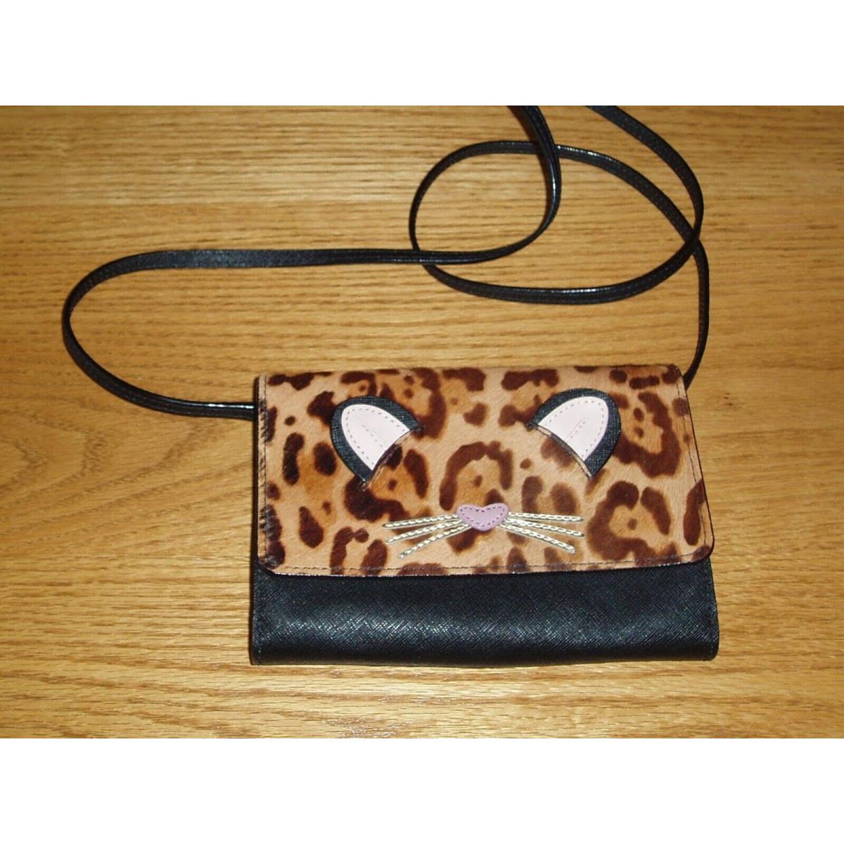 Kate Spade Run Wild Leopard Summer WLRU5029 Crossbody or Clutch