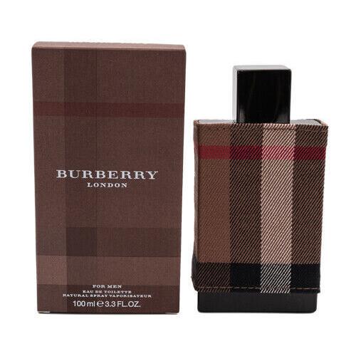 Burberry London Fabric Men 3.3 oz 100 ml Eau De Toilette Spray