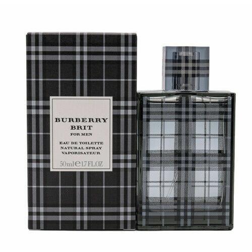 Burberry Brit Burberry 1.7 oz Eau De Toilette Spray Men Classic Full as Pic