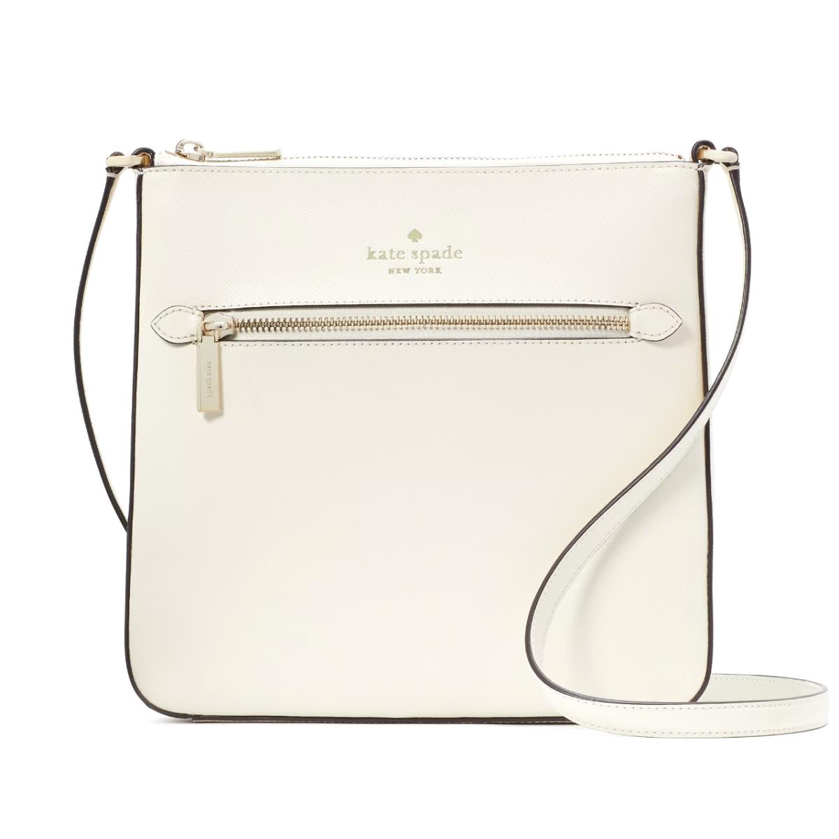 New Kate Spade Sadie North South Crossbody Meringue with Dust Bag