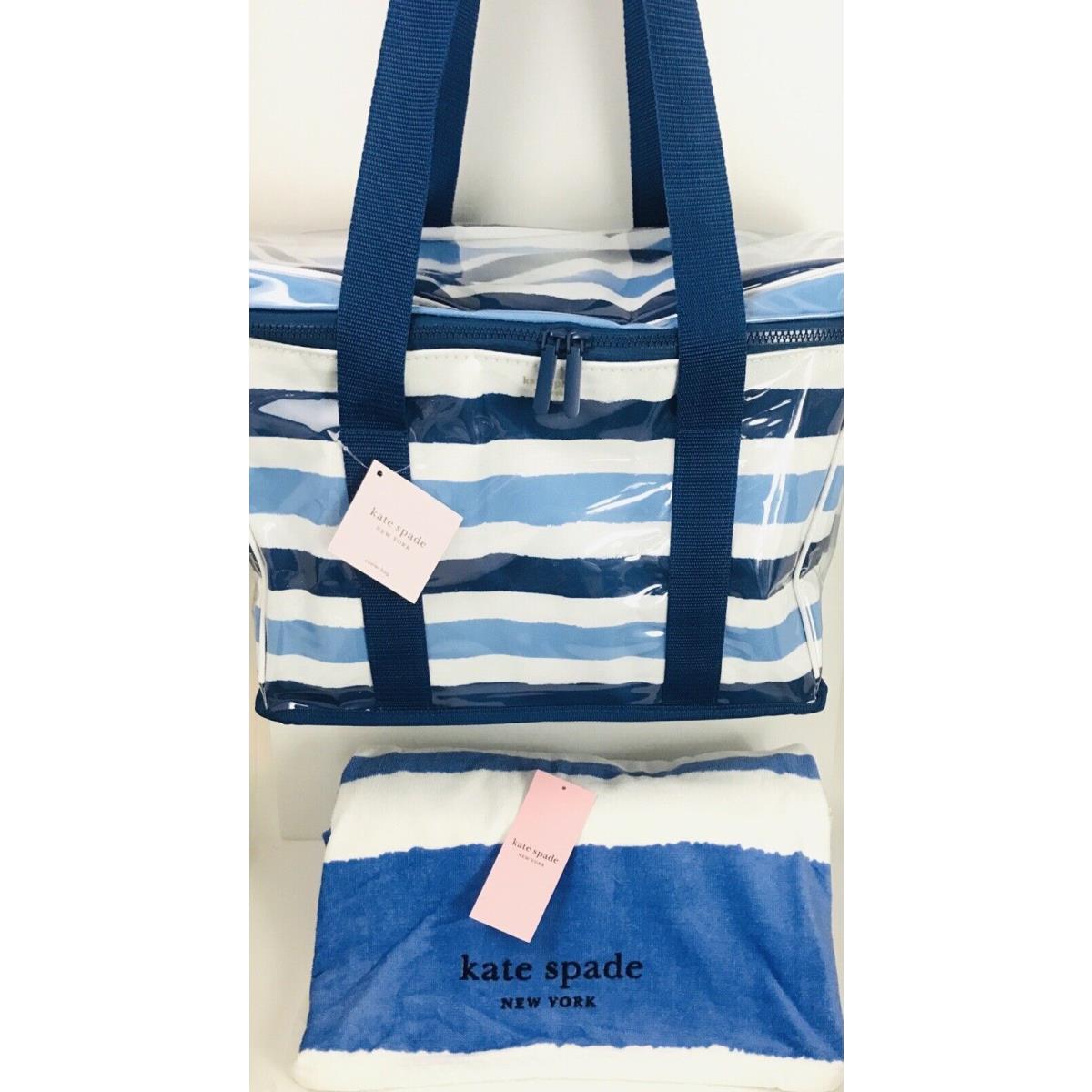 Kate Spade New York Insulated Cooler Bonus Beach Towel Pping