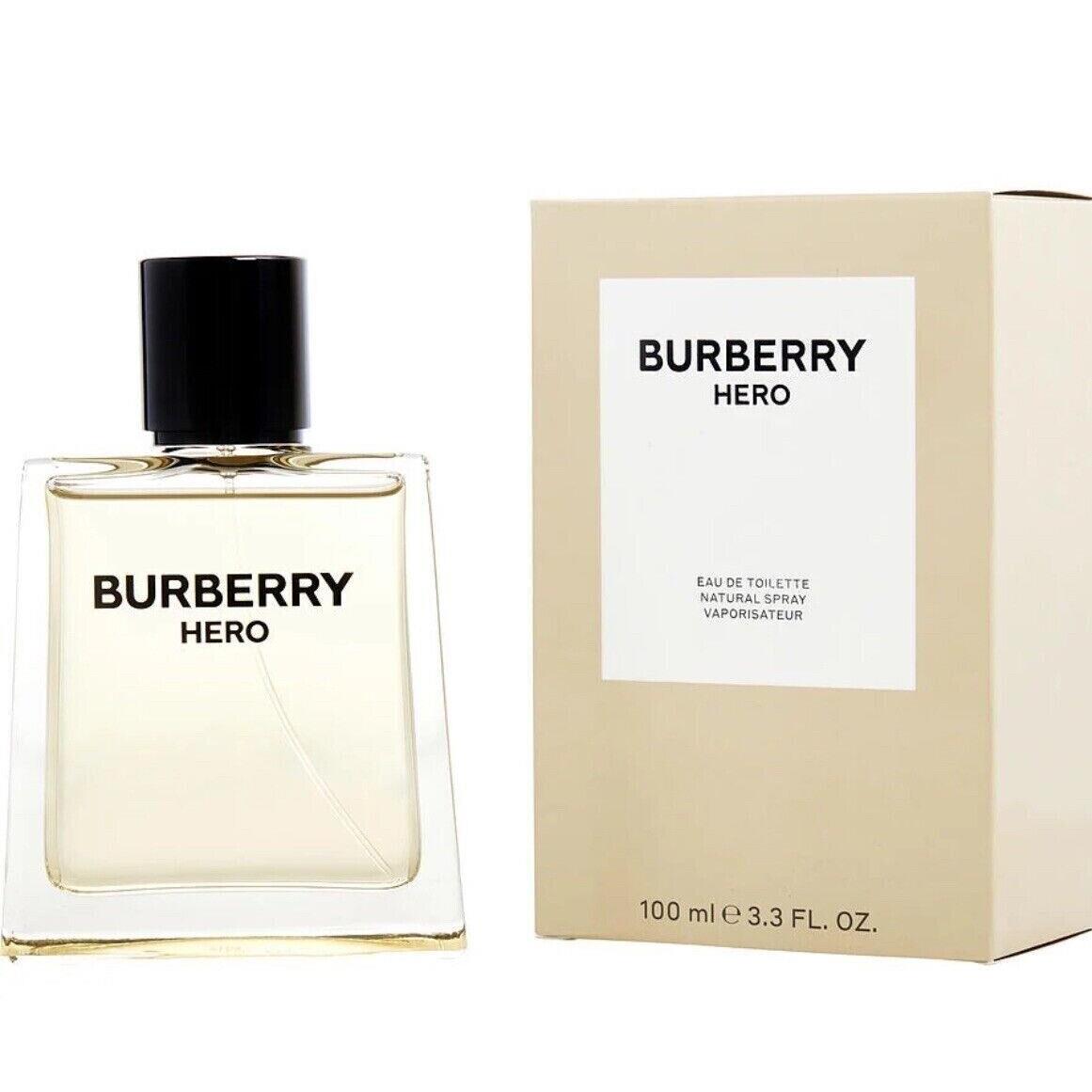 Burberry Hero Eau de Toilette 3.3 oz -100 ml Edt For Men