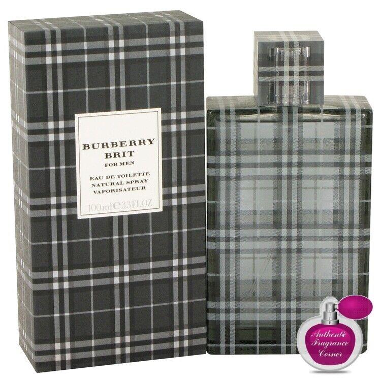 Brit by Burberry 3.4 oz 100 ml Edt Spray For Men