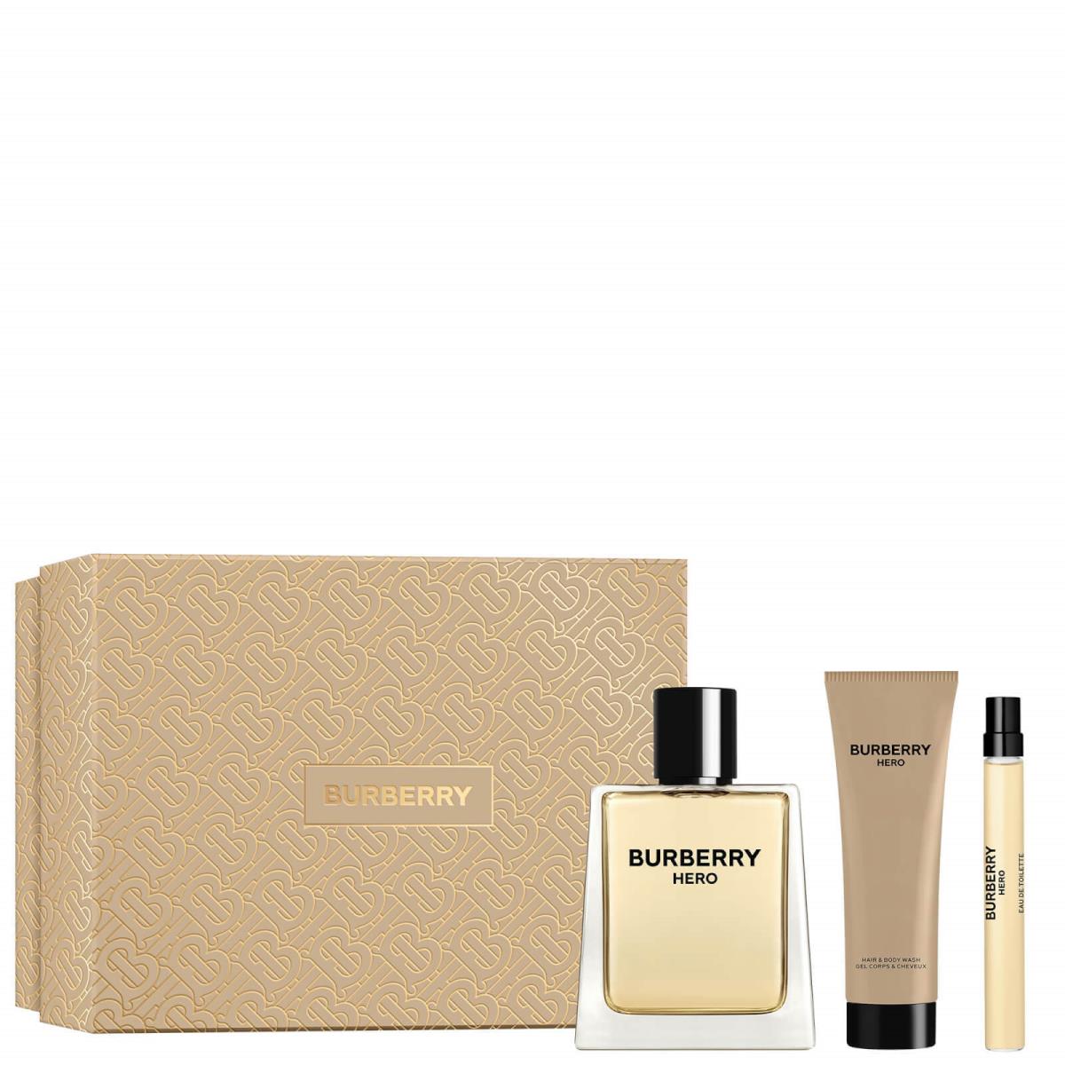 Burberry Hero Eau De Toilette Gift Set For Men