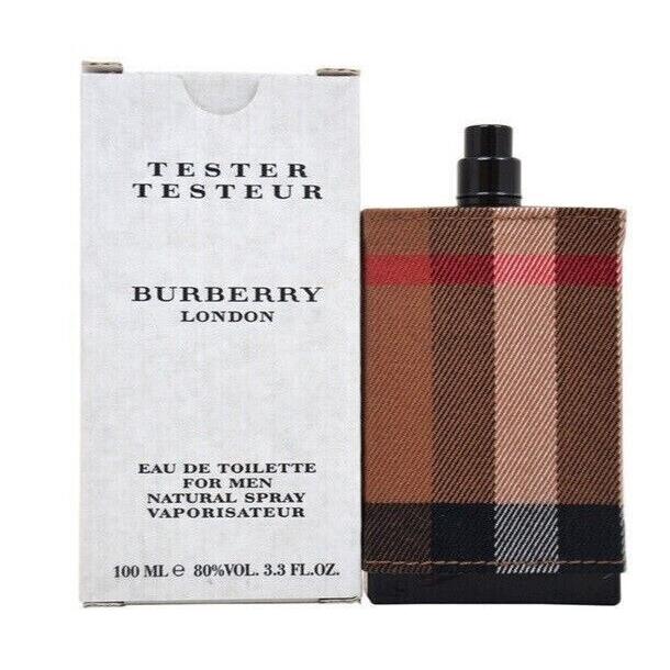 Burberry London Fabric Men 3.3 oz 100 ml Eau De Toilette Spray Same As Photo