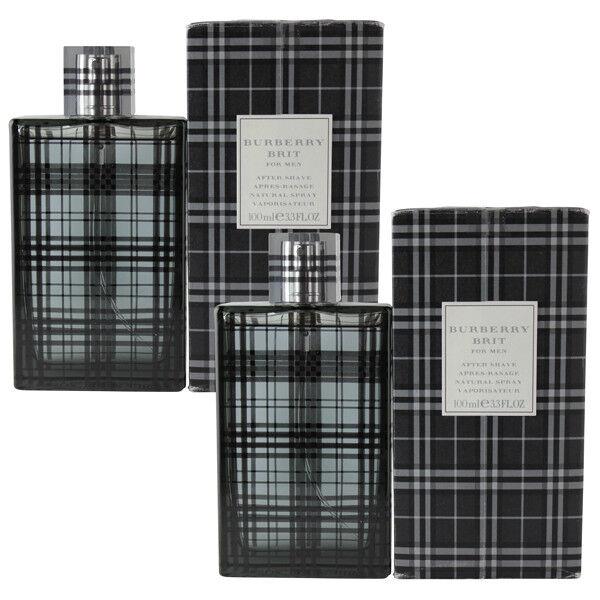 Burberry Brit by Burberry For Men Combo Pack: Aftershave Spray 6.8oz 2x 3.4oz