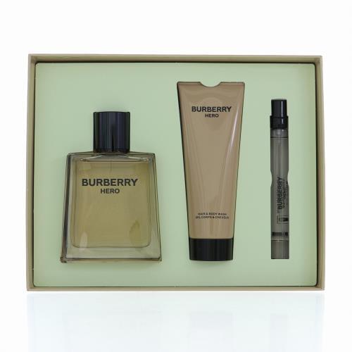 Burberry Hero Burberry For Men 3.3 OZ Gift Set