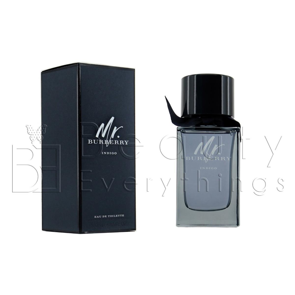 Mr. Burberry Indigo 3.3oz / 100ml Eau De Toilette Spray For Men