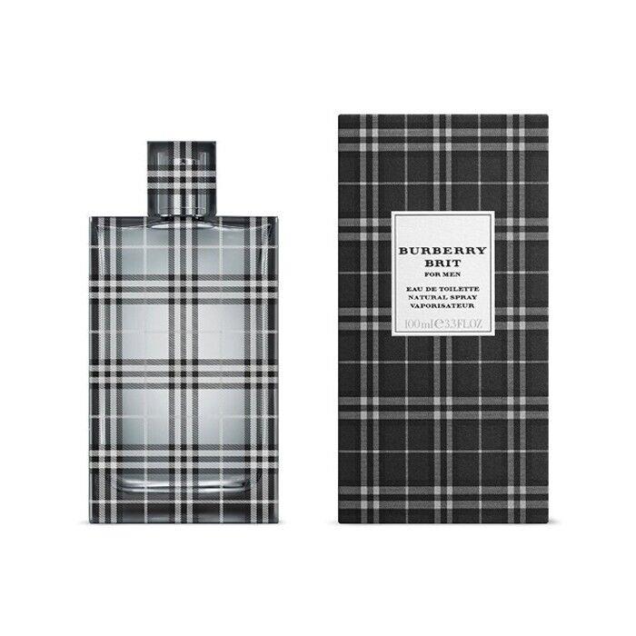 Burberry Brit by Burberry 3.3oz Edt For Men Old Formula Box